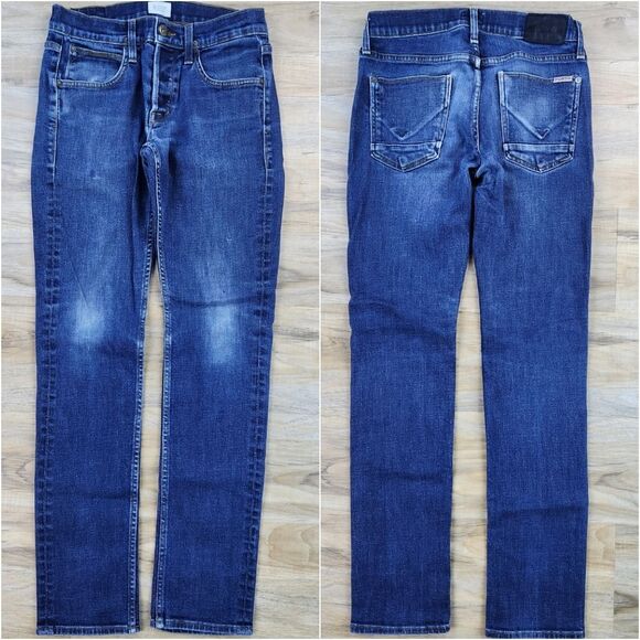 ☔️🔸️Hudson Blue Blake Slim Straight Jeans Size 8 - Picture 3 of 12